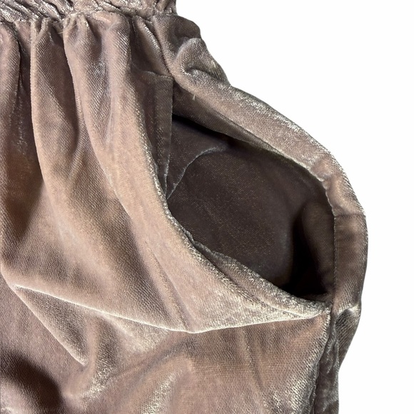 Free People Farrier Velvet Mini Dress Winter Bloom Mauve/Pink Large - Picture 15 of 16